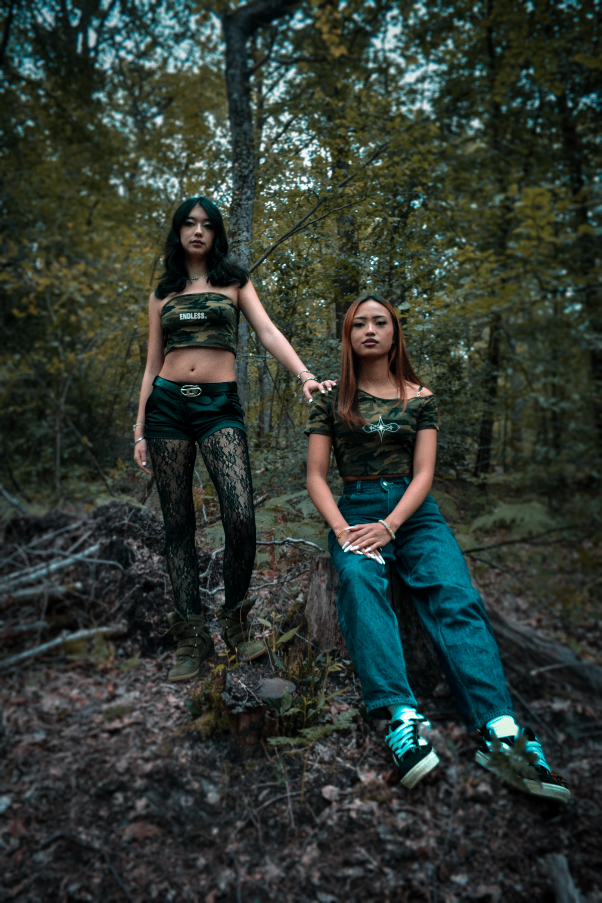 Hunt Camo Top Tee