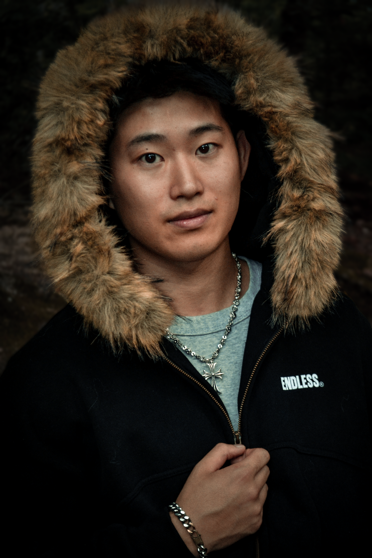 Hunt Fur Zip Hoodie