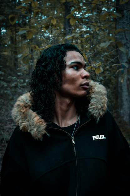 Hunt Fur Zip Hoodie