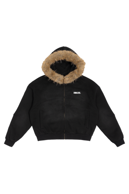 Hunt Fur Zip Hoodie